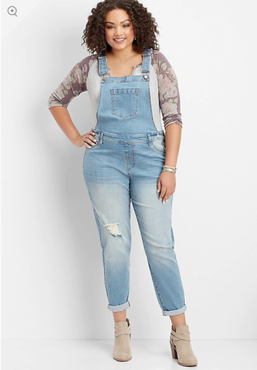 Overalls for The Plus Size Babe Comfy Fat